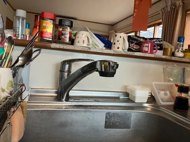 ワンホ-ル引出シャワ-シングルレバ-入替工事